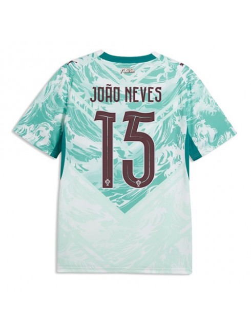 Portugal Joao Neves #15 Auswärtstrikot WM 2026 Kurzarm Portugal Joao Neves #15 Auswärtstrikot WM 2026 Kurzarm